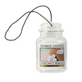 "Yankee Candle : Car Jar Air Freshener in Coconut Beach -"
