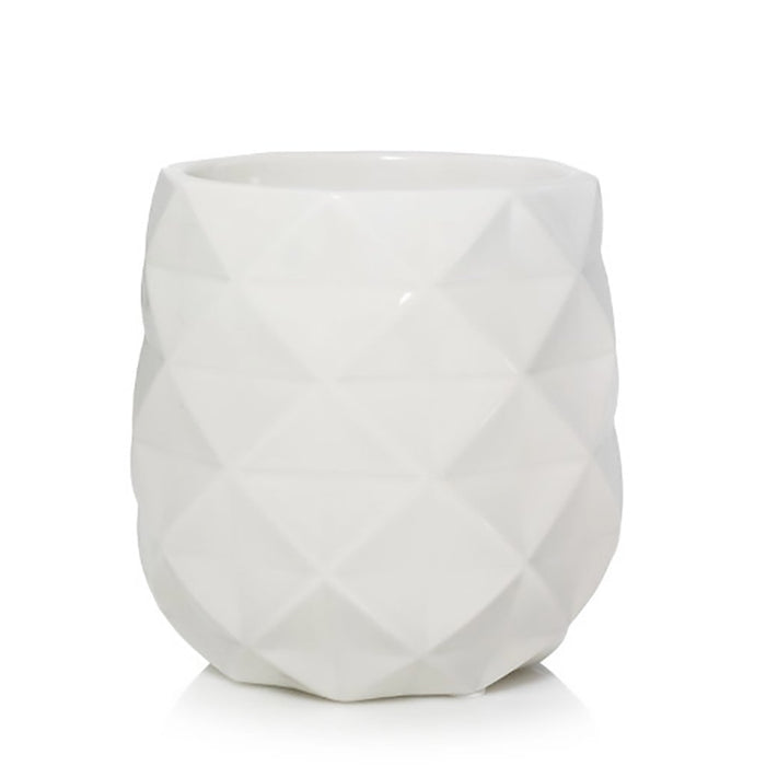 "Yankee Candle : Langham Collection White Ceramic Warmer with Timer -"