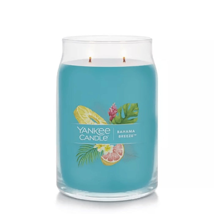 "Yankee Candle : Signature Large Jar Candle in Bahama Breeze™ -"