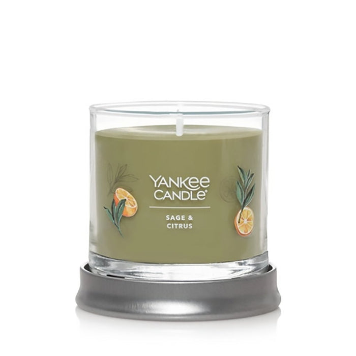 "Yankee Candle : Signature Small Tumbler Candle in Sage & Citrus -"