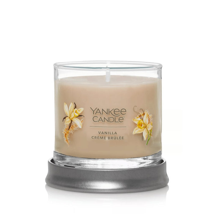 "Yankee Candle : Signature Small Tumbler Candle in Vanilla Crème Brûlée -"