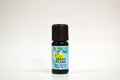 Ylang Ylang essential oil bottle on a white background