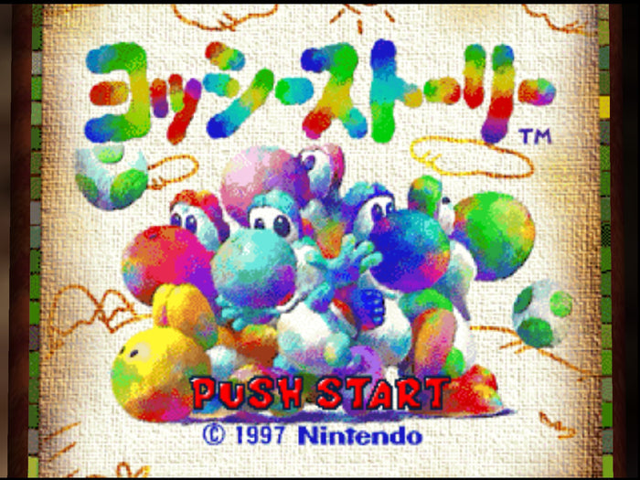 Yoshi's Story – Nintendo 64 Platform Game Nintendo NTSC-J